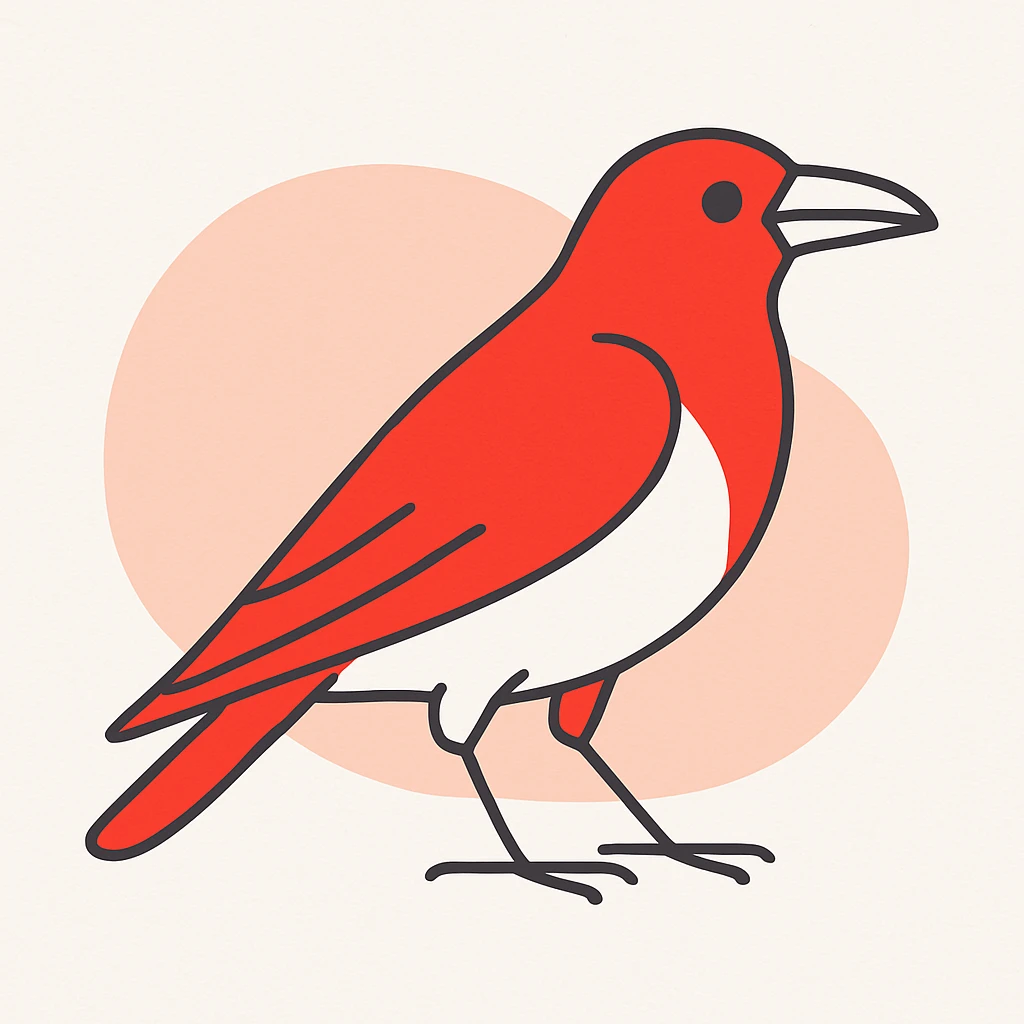 Crow emoji