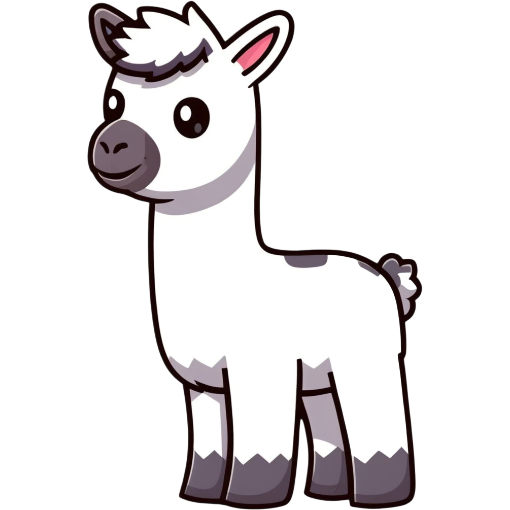 Minecraft llama emoji