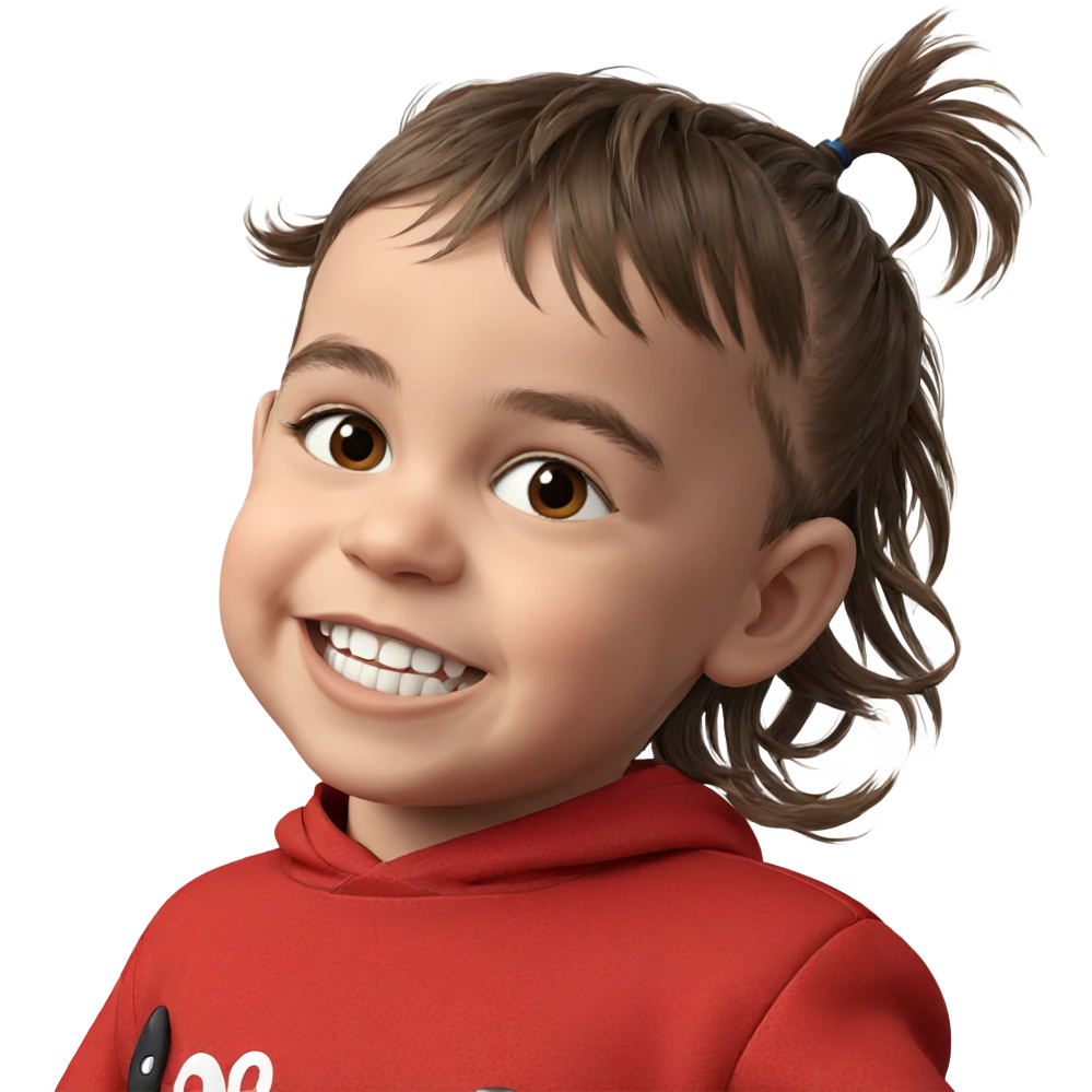 smiling boy with brown hair emoji