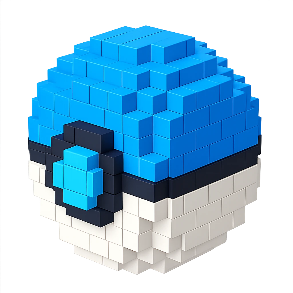 voxel style emoji