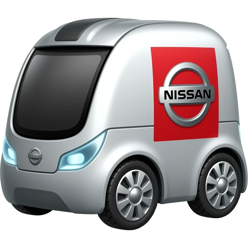 Nissan delivery robot emoji