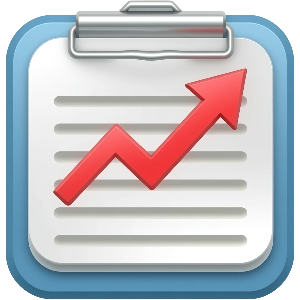 계획을 의미하는 이모지와 결과를 의미하는 이모지 두 개 중 계획 쪽을 더 중요하다고 표시 emoji