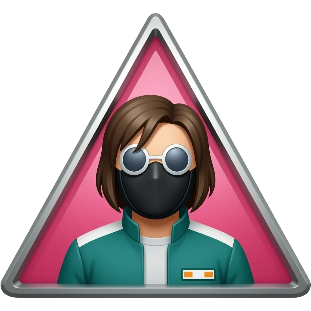 triangle guard squid game emoji