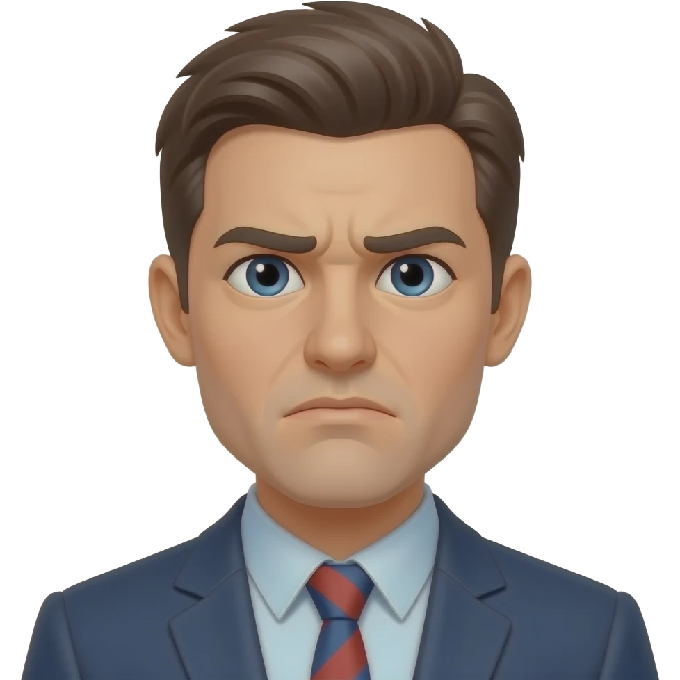 Человек напрягается emoji