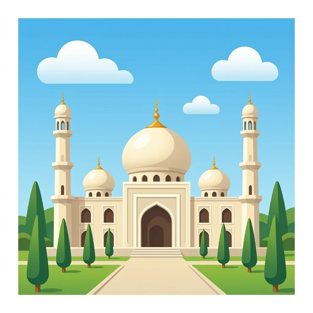 CREA UN EMOJI DE una mezquita emoji