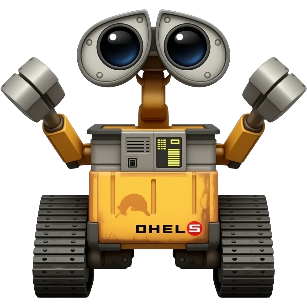 Happy WALL-E emoji