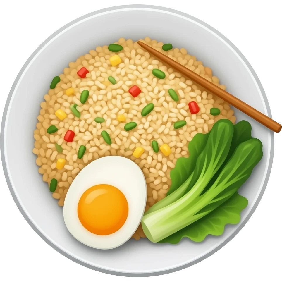 Fried rice meal kit emoji