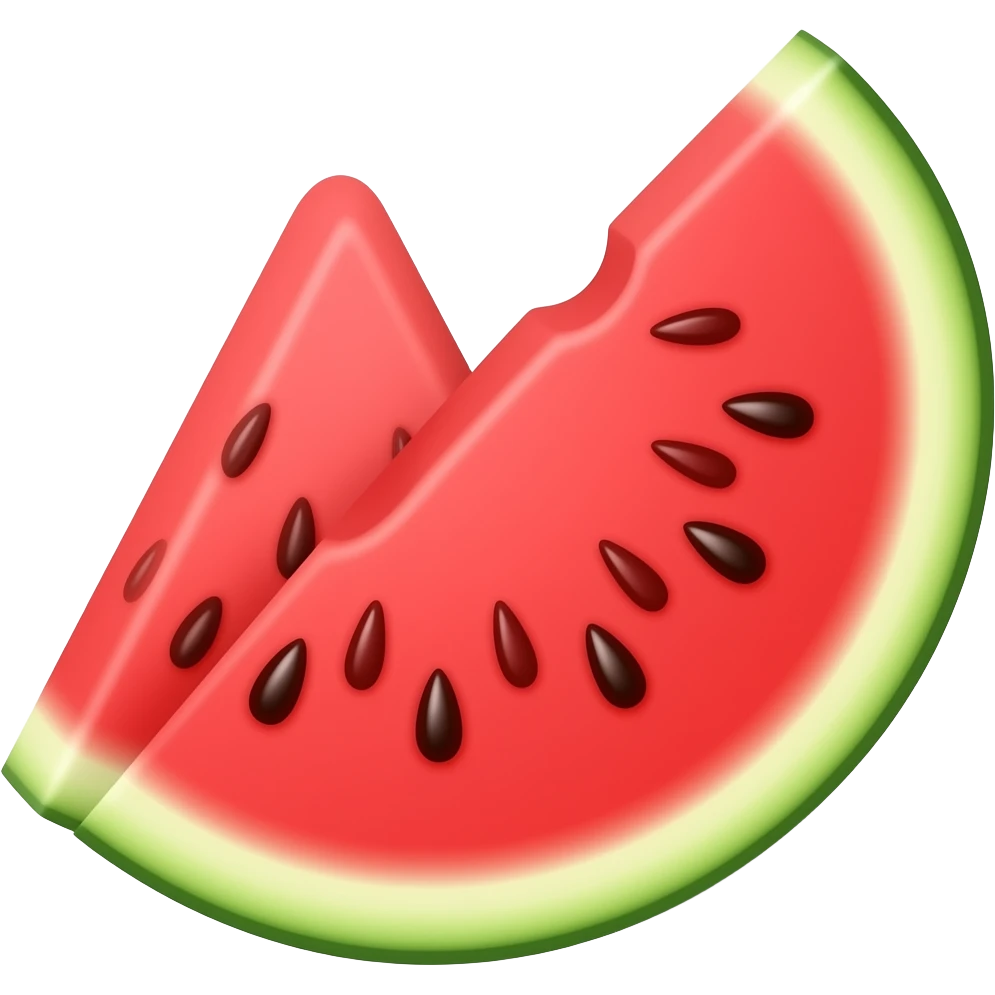 watermelon slices emoji