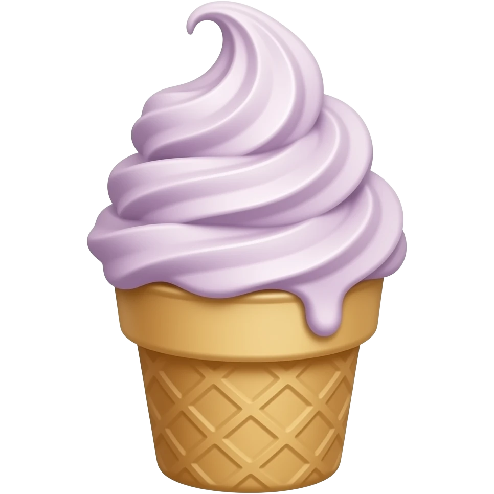 taro ice cream emoji