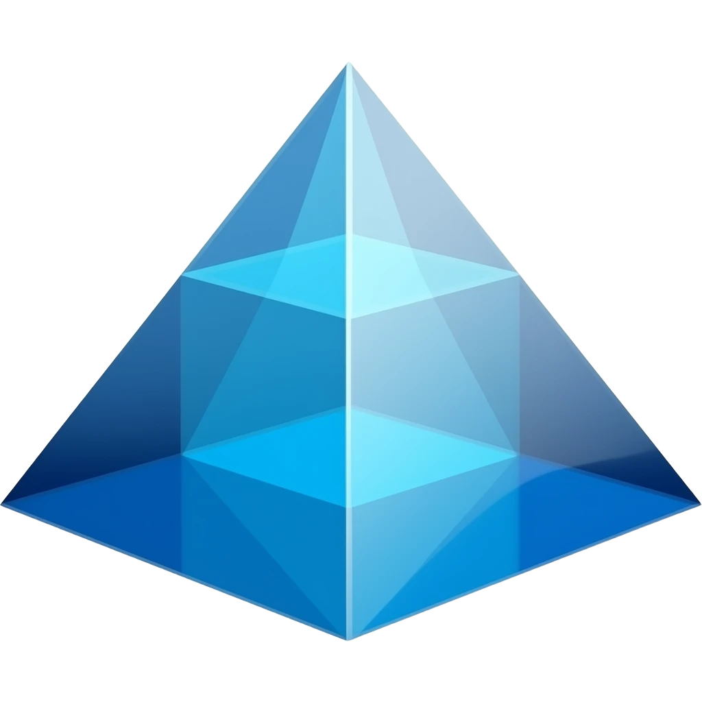 Blue Pyramid emoji