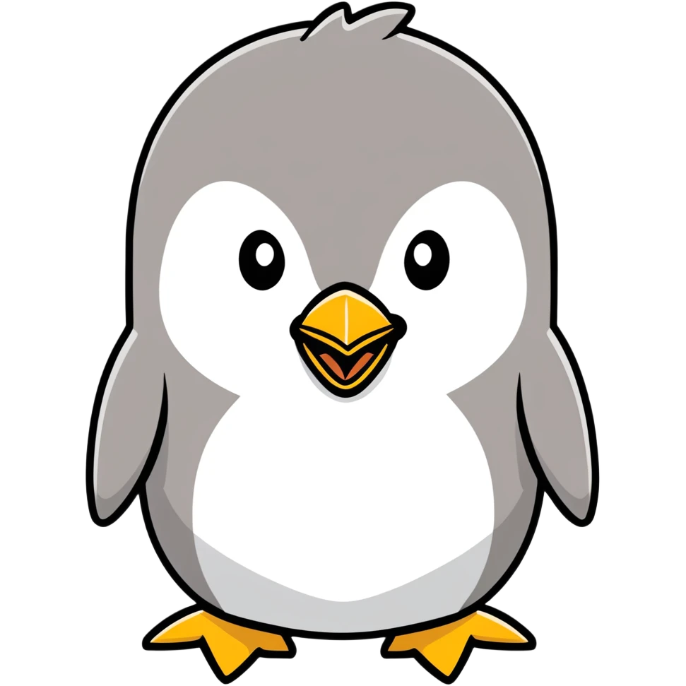 Pinguina enojada  emoji