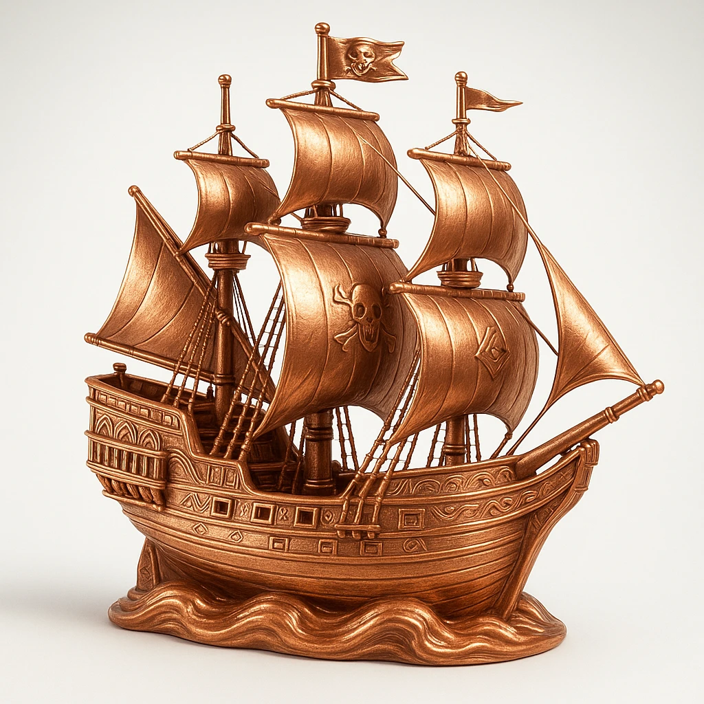 pirate ship emoji