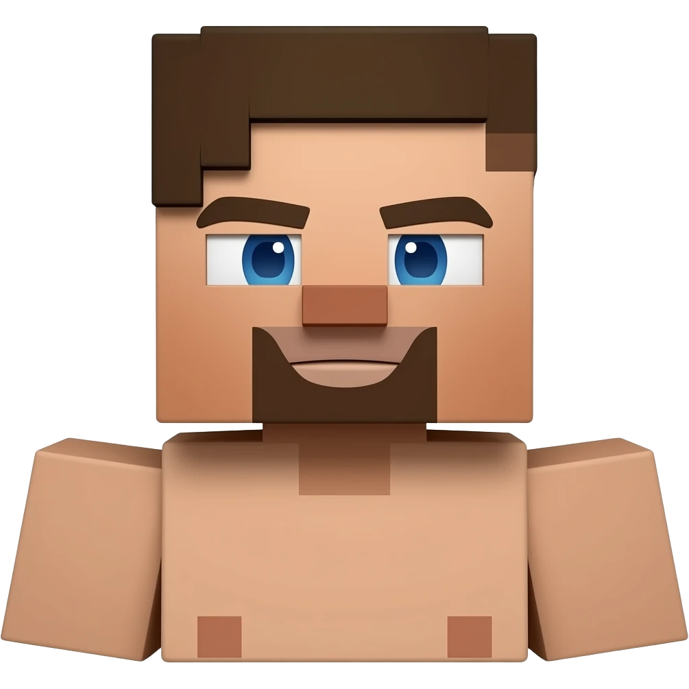 naked alex from minecraft emoji