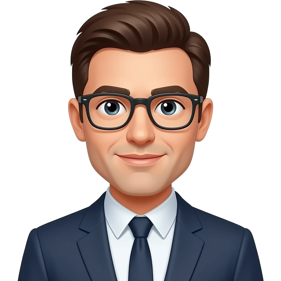 Bu adamı gözlüksüz ve anime tarzında bir gif olustur emoji