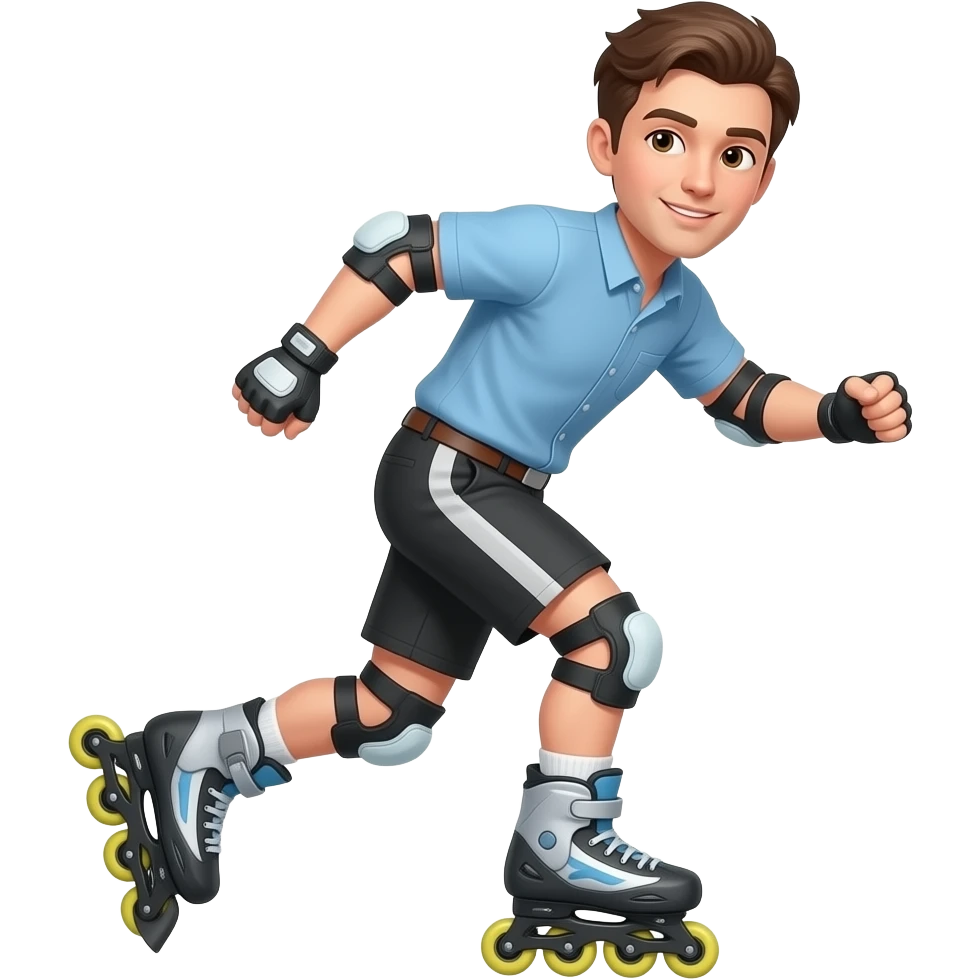 Patinaje sobre ruedas emoji