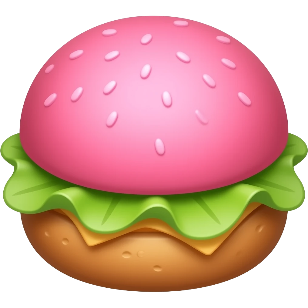 pink food emoji
