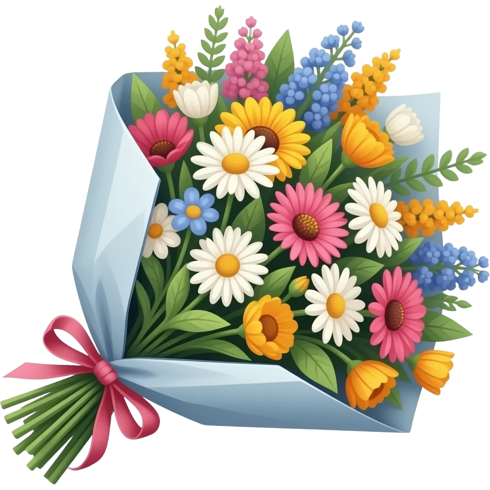 kaputter blumenstrauß emoji