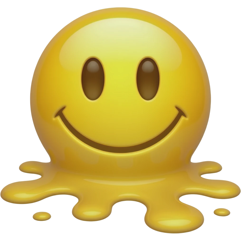 Melting emoji emoji