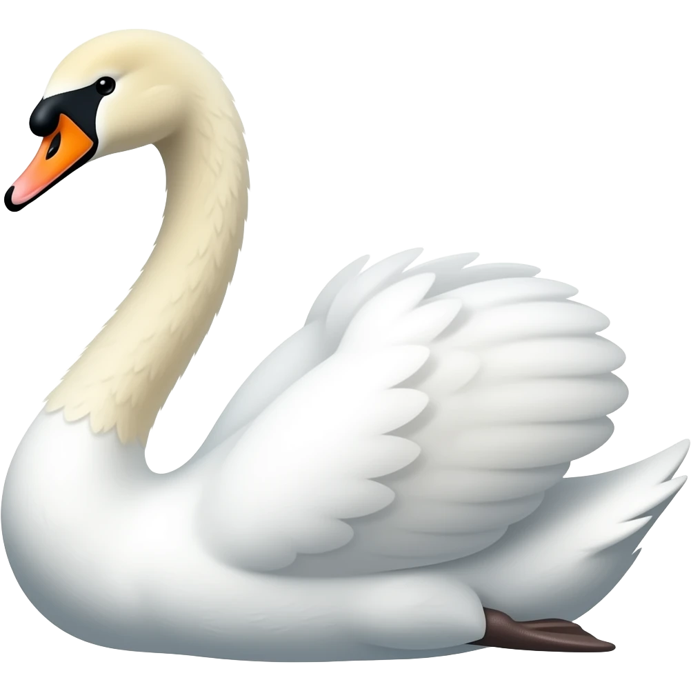 white swan emoji