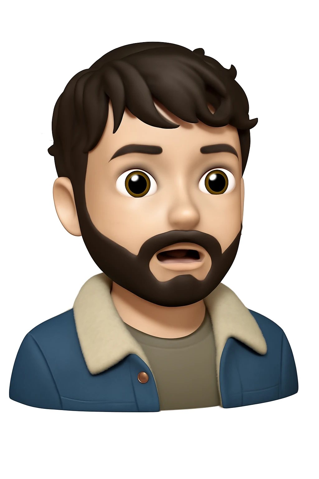 A 3D Apple-style emoji version of the uploaded image, preserving its colors, shapes, textures, and overall design, simplified into emoji form while keeping key details recognizable. Smooth glossy finish, soft shadows, high-quality render, minimal background emoji
