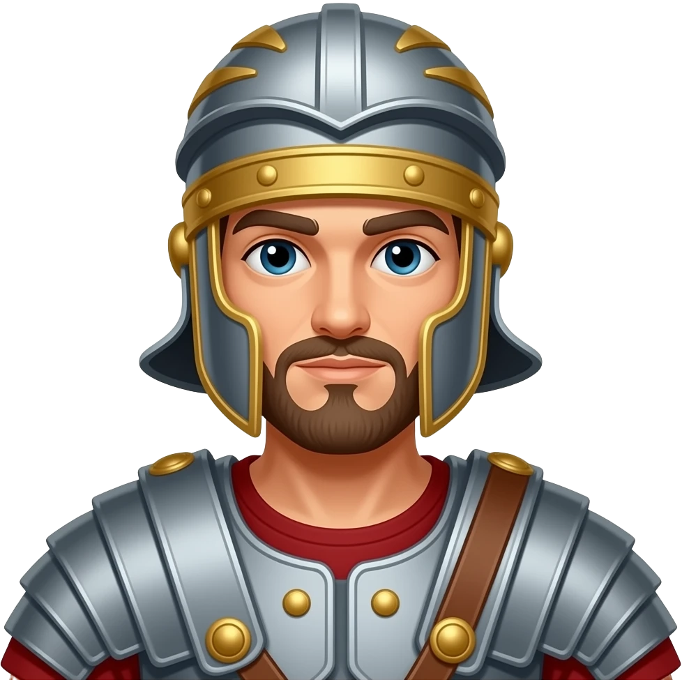 Un soldado romano emoji