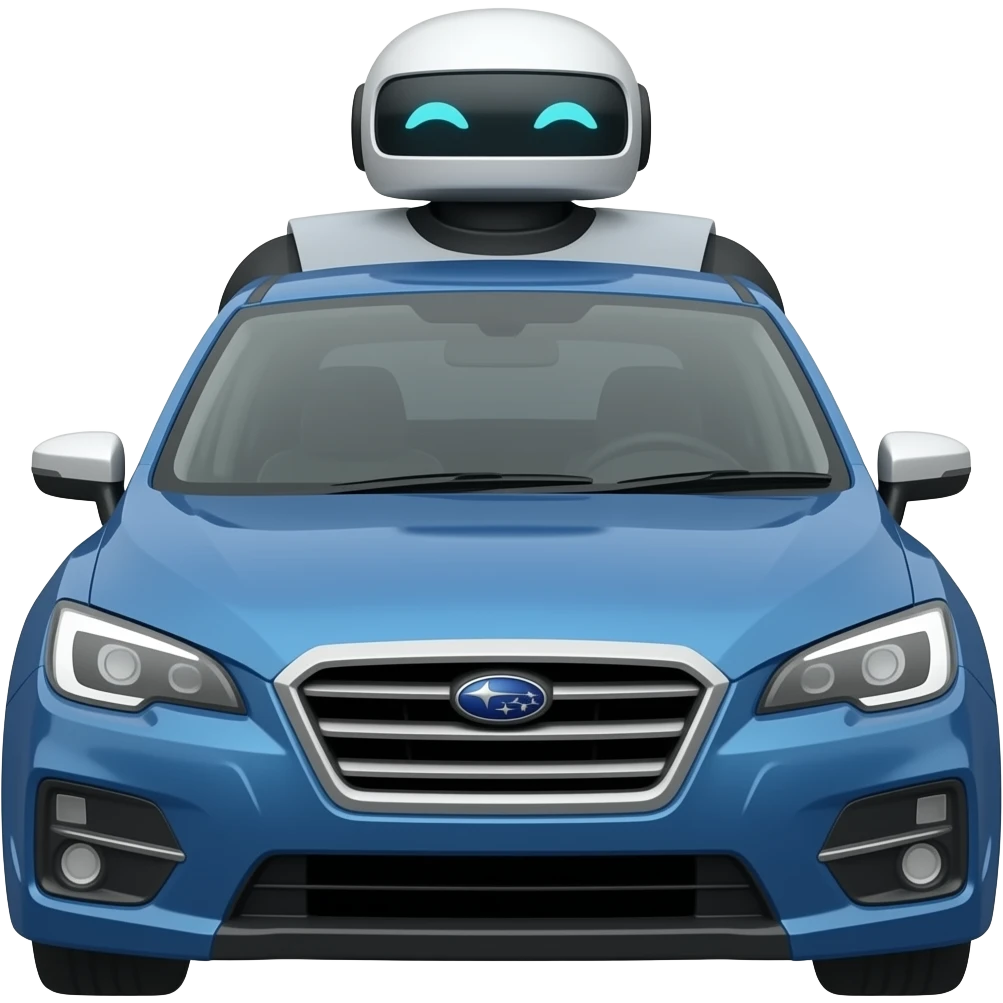 subaru delivery robot emoji