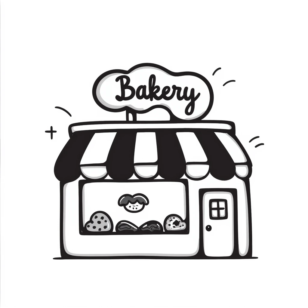 bakery storefront emoji
