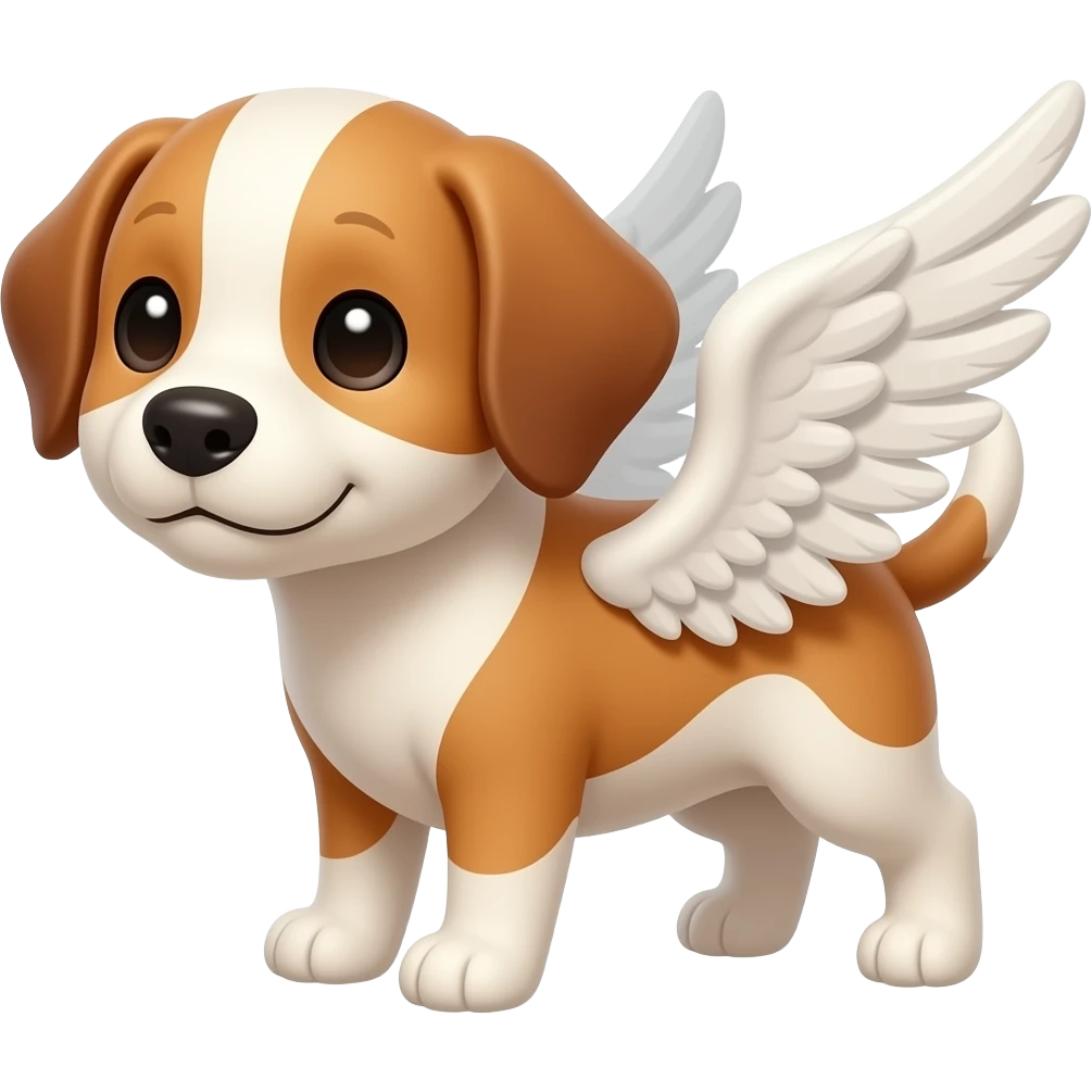 Perrito con alas emoji