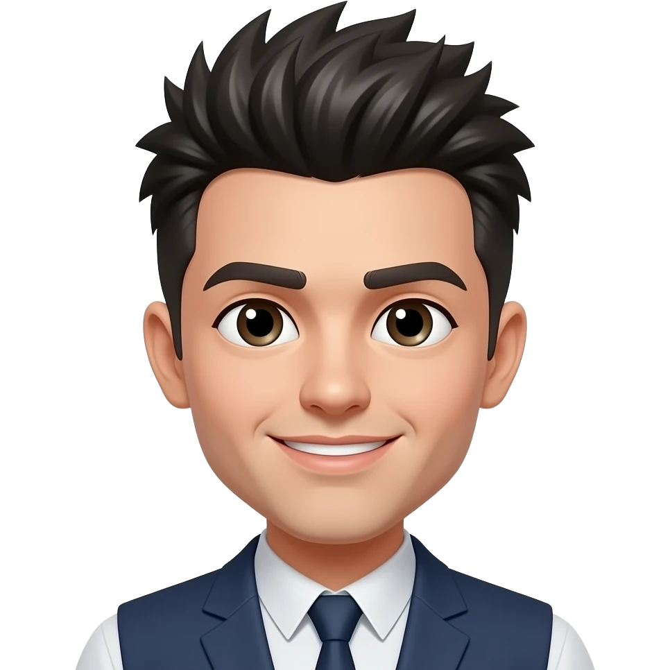 Spiky Hair style emoji