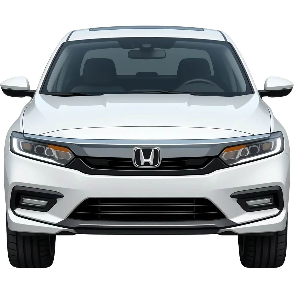 2024 white honda accord lx emoji