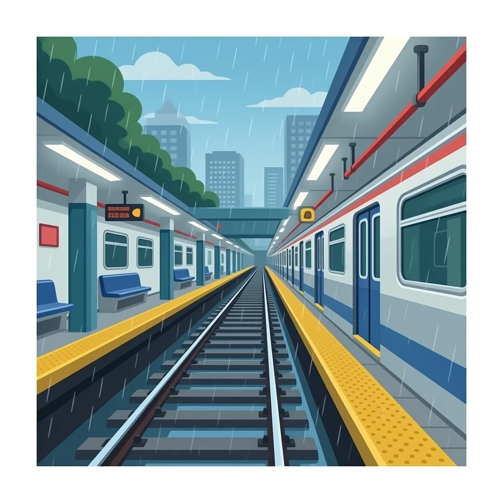 entire view of the subway emoji