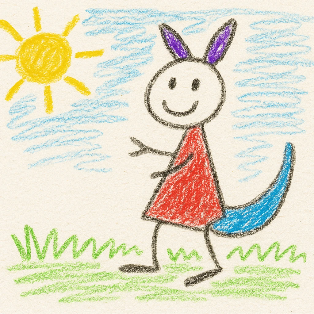 Kangaroo emoji
