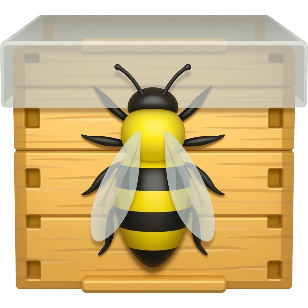 Honey Bees box emoji