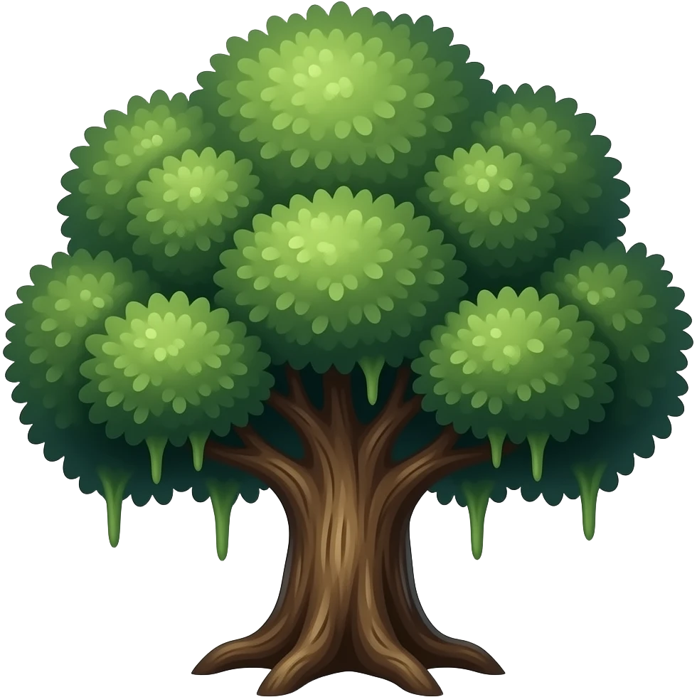 Conjuring horror film tree emoji