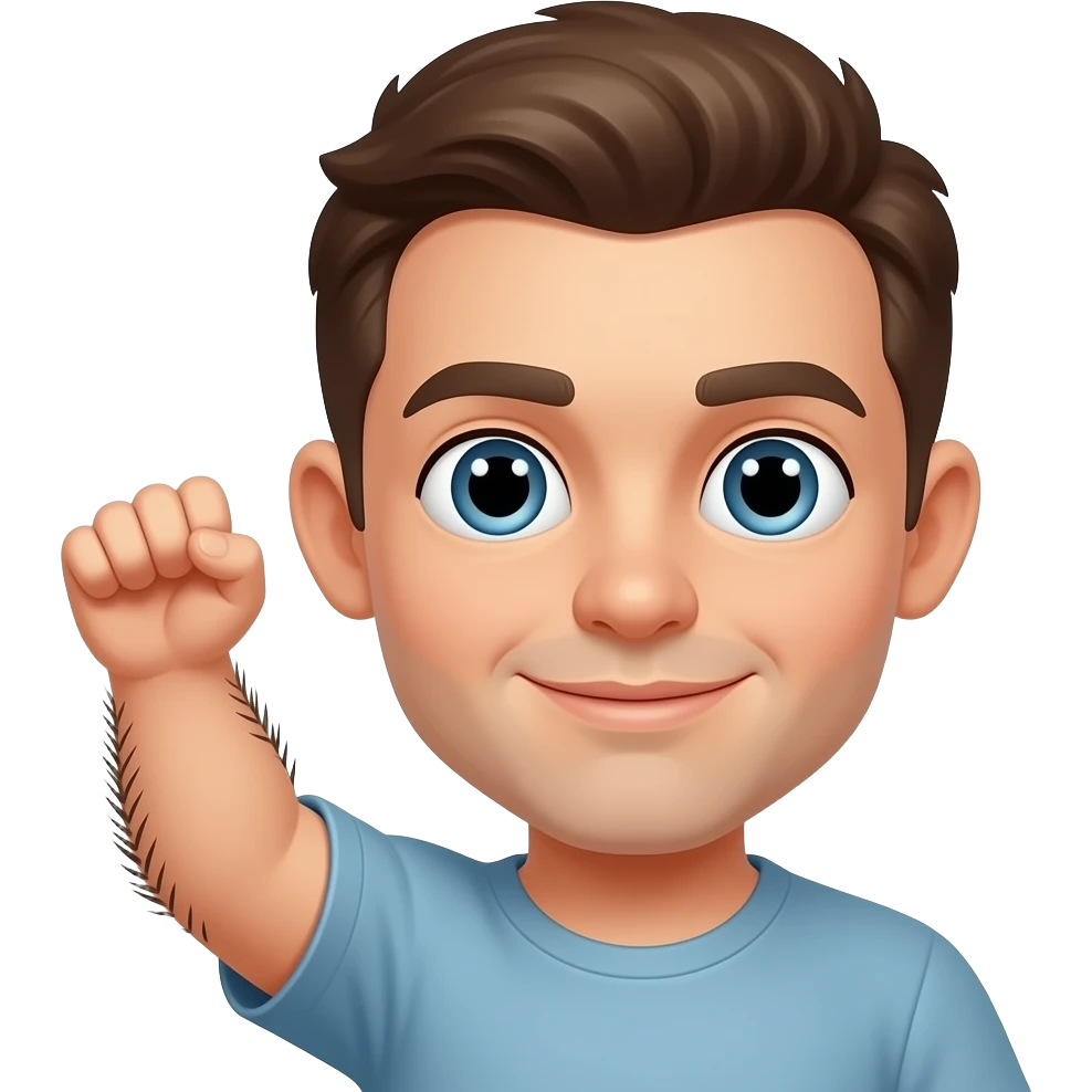 Hairy Arm pit love emoji