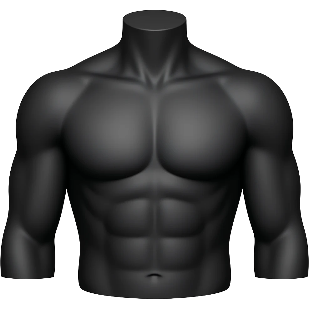 emoji where Armpits part of the black body is shown, nothing else emoji