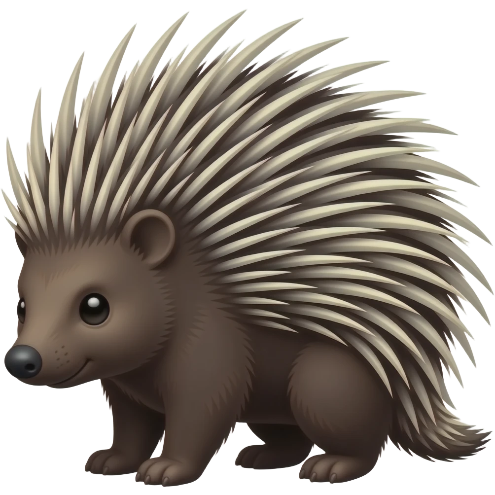 porcupine emoji