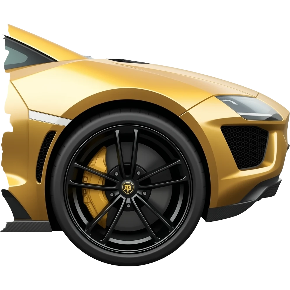 lamborghini from a side emoji