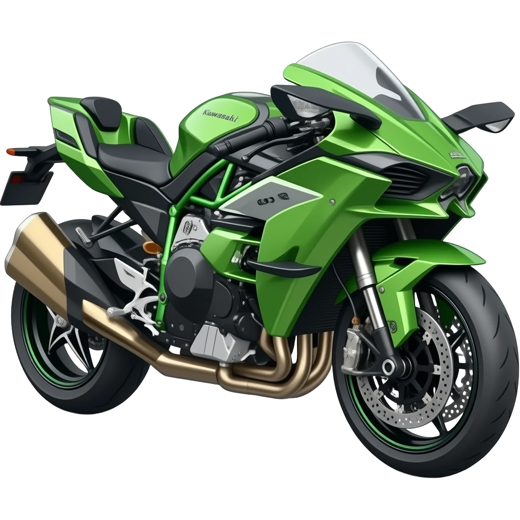 Kawasaki ninja h2r emoji