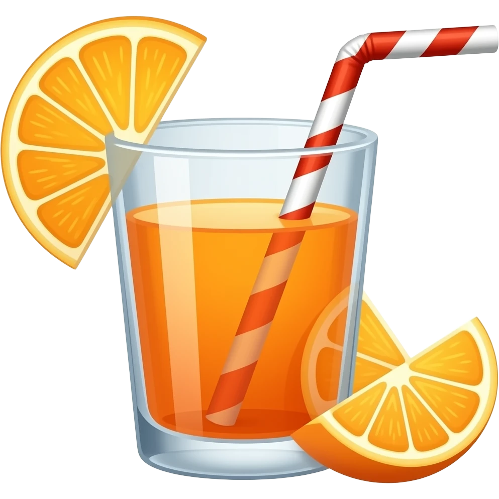 orange drink emoji