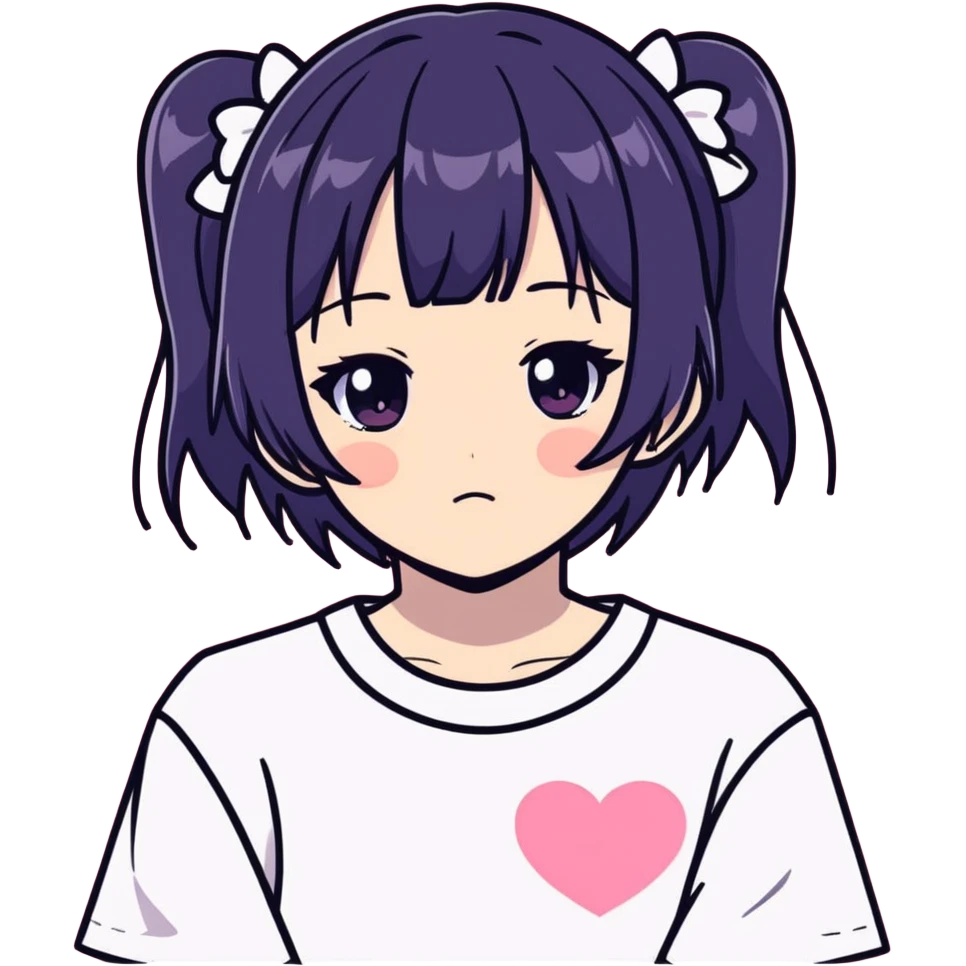 A uwu anime e girl emoji