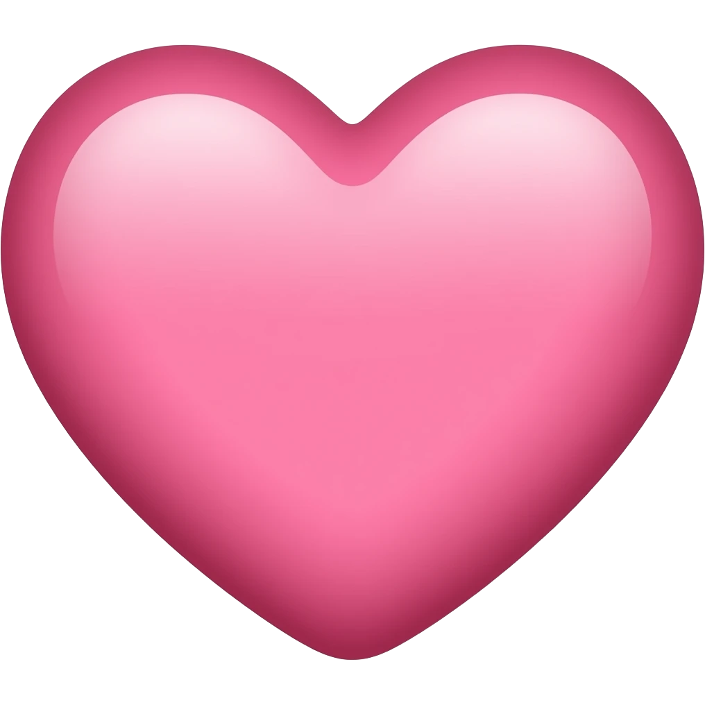 corazon rosa emoji