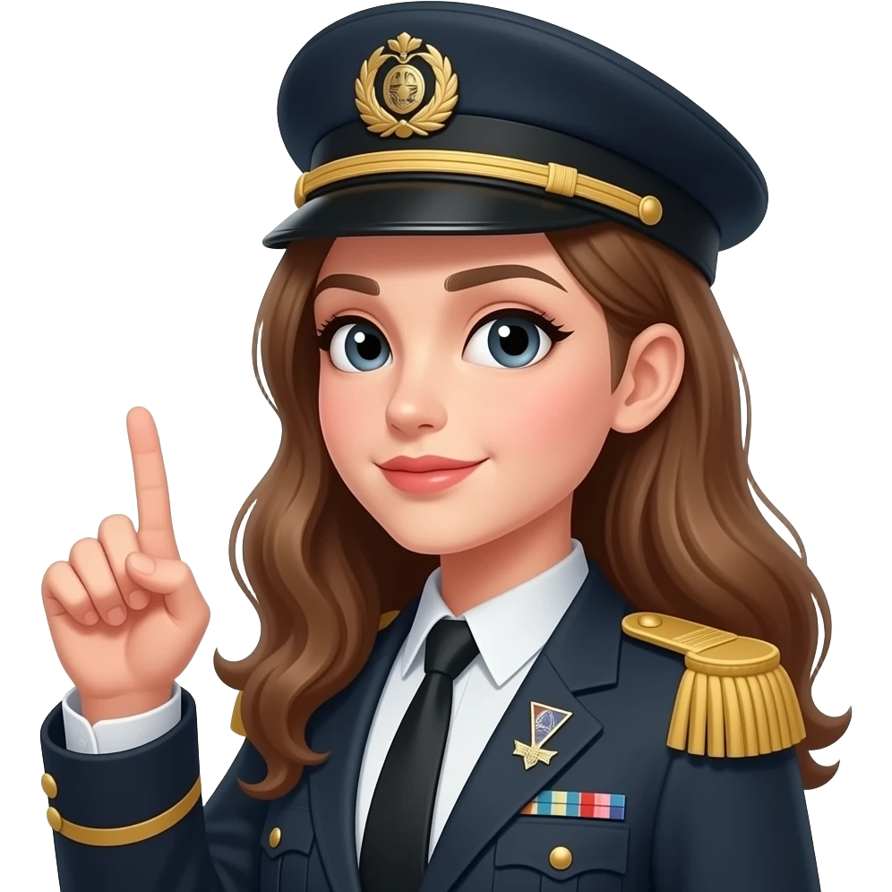 Submissive girl saying yes sir emoji