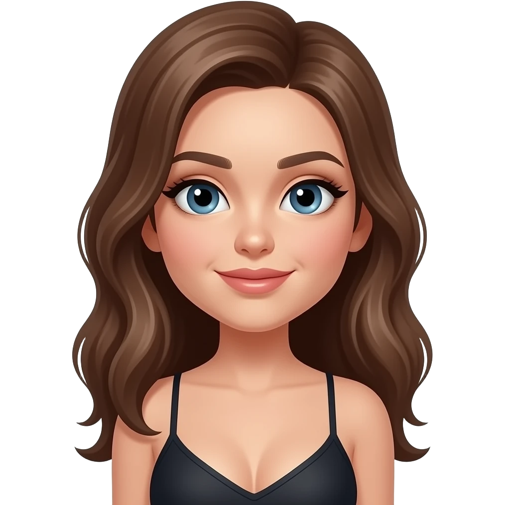 Pretty sexy girl w/ Big booty n boobs  looking emoji