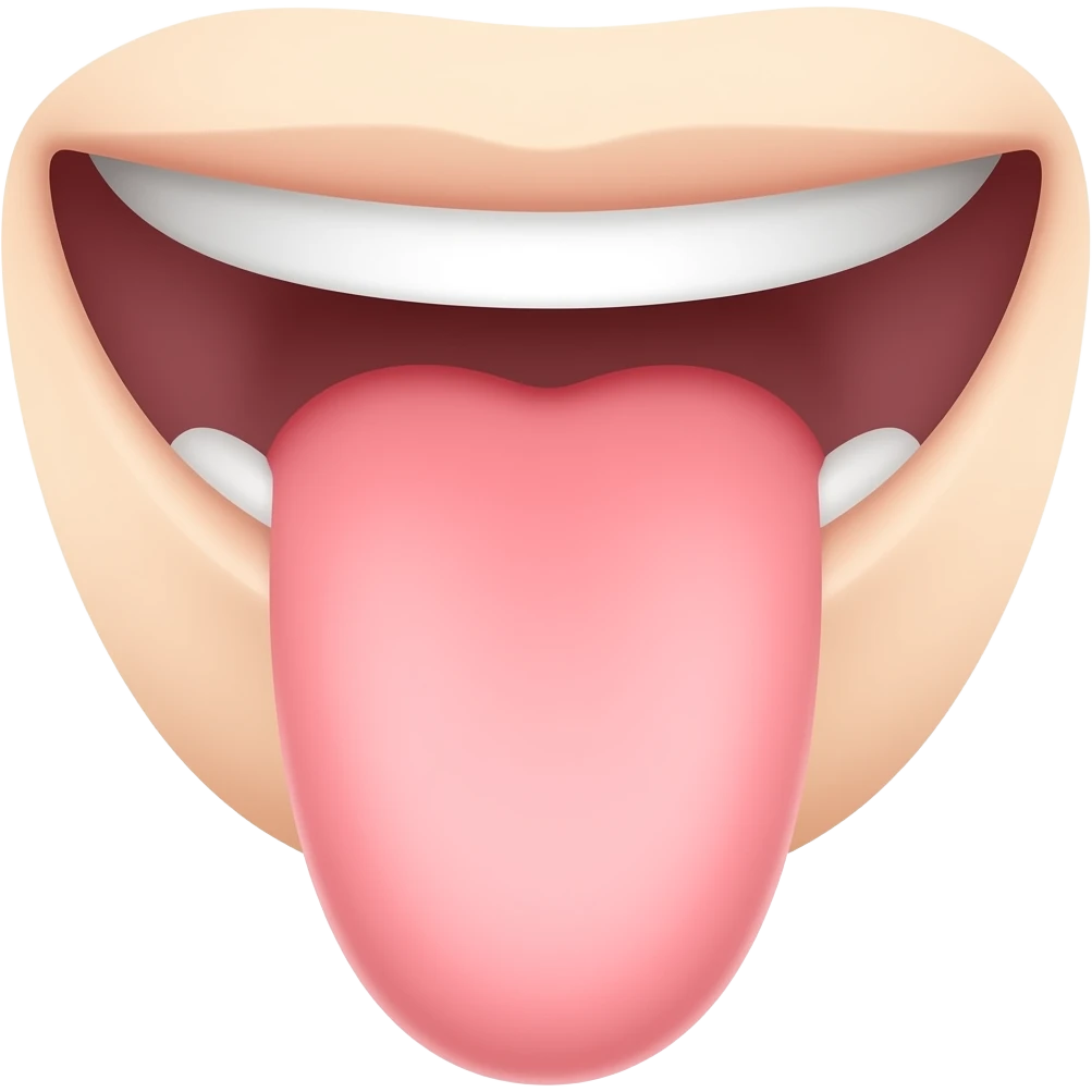 Me eating a vagina emoji