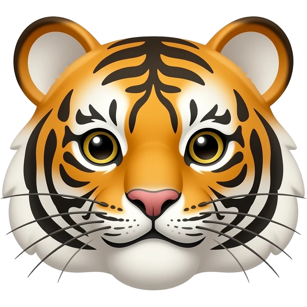 tiger cake emoji