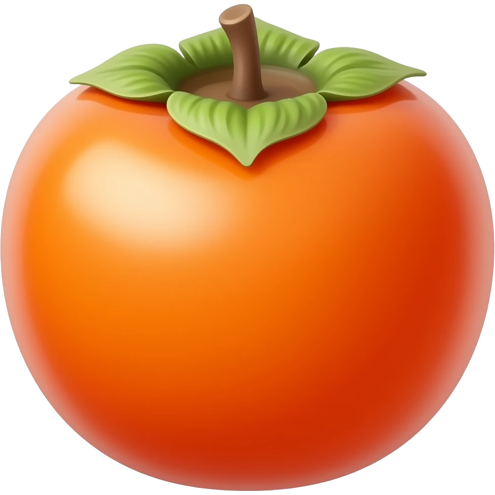 Persimmon emoji