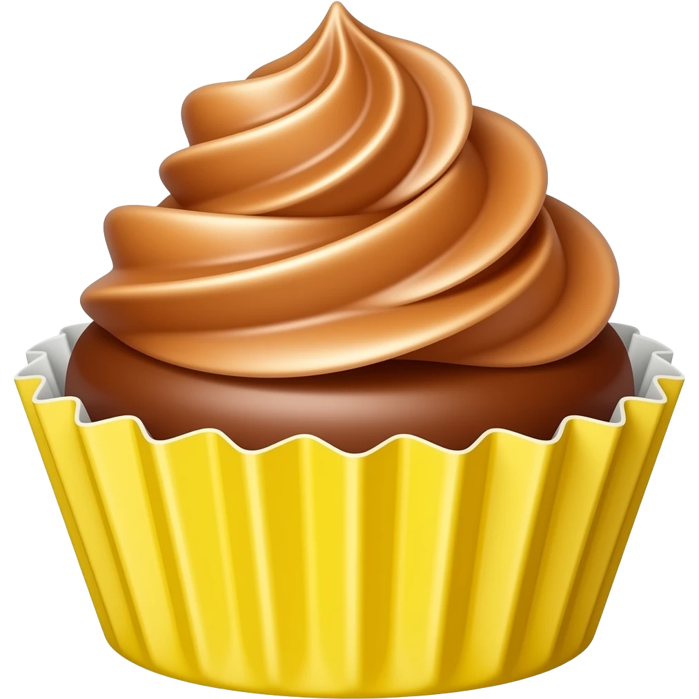 Crea un emoji de una golosina llamada "bon o bon" con un envoltorio amarillo y dentro tiene una crema de avellanas emoji