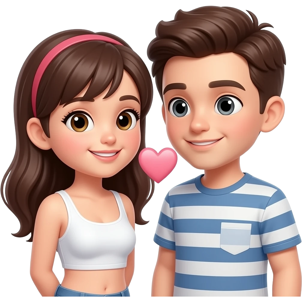 Sex girl and boy I love you white cum emoji