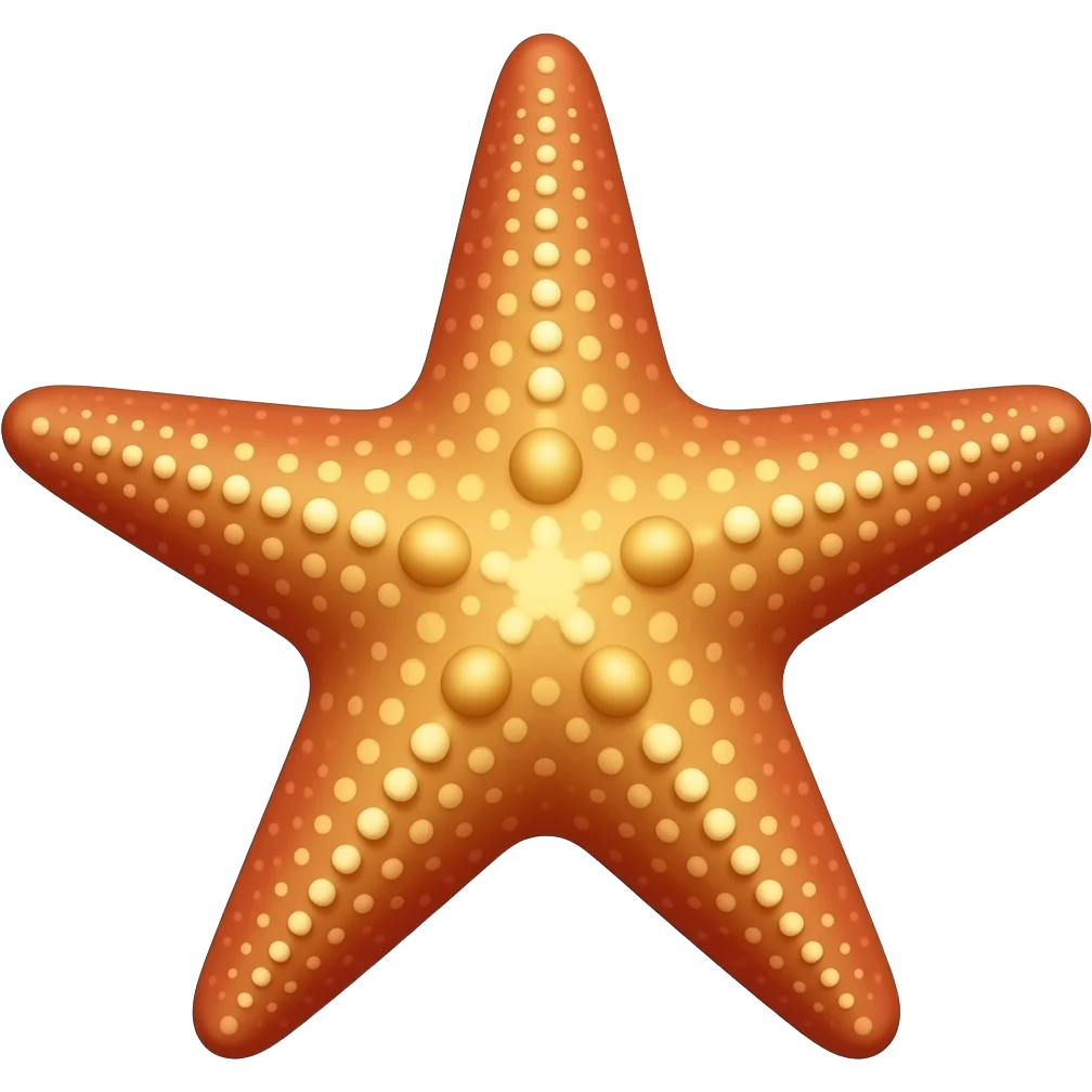 Deniz yıldızı emojisi emoji